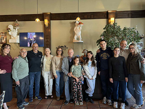 Day visit with Steve Andreou at Au Grille Pain