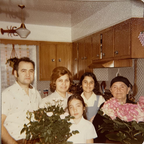 Agoritsa with Yaya Dimitra Baloukas