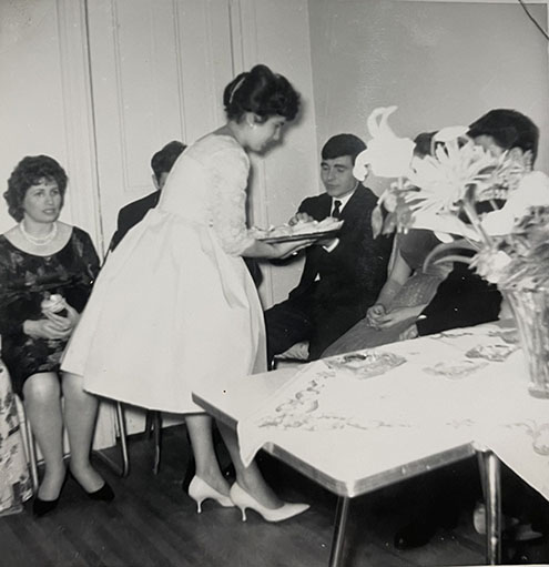 Peter Baloukas and family in Katerini