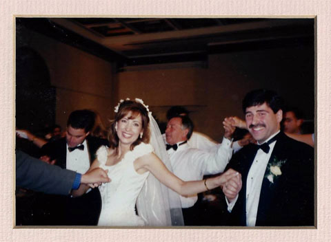Helen Venieris Groussis and George Wedding night Helen Venieris Groussis and George Wedding night