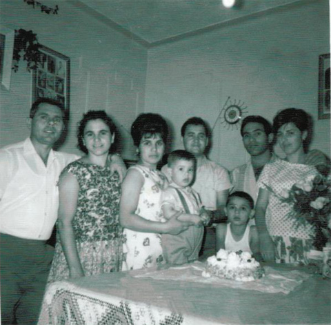 Visarios Thanos at Jimmy's birthday party Visarios Thanos at Jimmy's birthday party